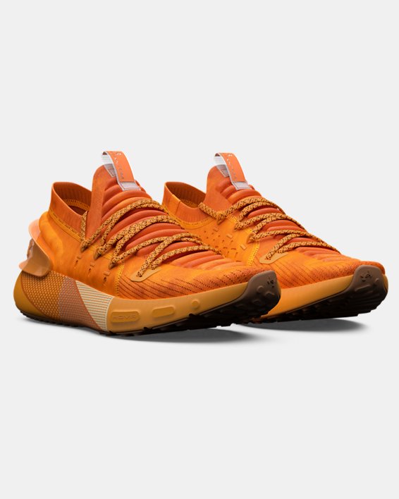 Men's UA HOVR™ Phantom 3 Dyed Running Shoes, Orange, pdpMainDesktop image number 3